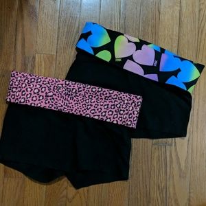 PINK yoga shorts😍